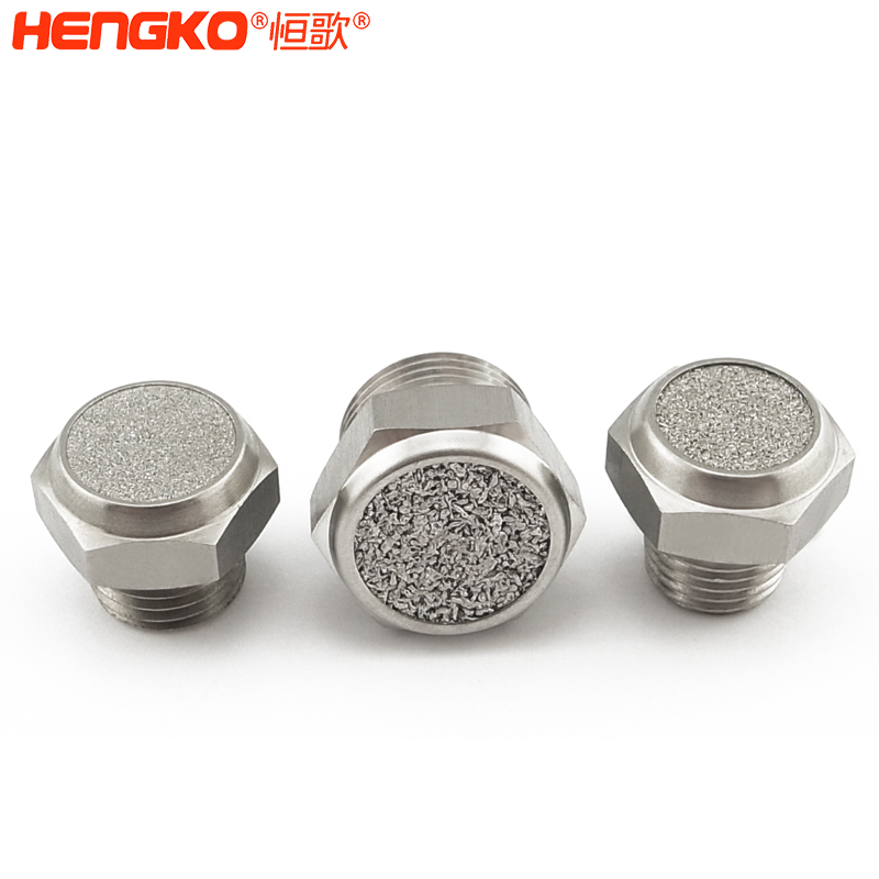不銹鋼粉末/絲網(wǎng)燒結(jié)平頭消音器_降噪氣動(dòng)消聲器 Featured Image