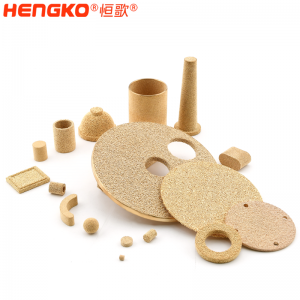 工廠定制微米易清洗高速青銅燒結(jié)多孔濾板 適用于濾水機