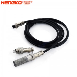 恒歌直銷不銹鋼RHT-H20-B平頭溫濕度傳感器探頭帶電線，用于農(nóng)業(yè)大棚