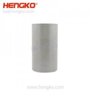 工廠定制耐高溫燒結(jié)多孔不銹鋼304 316 316L絲網(wǎng)筒式高效過濾器