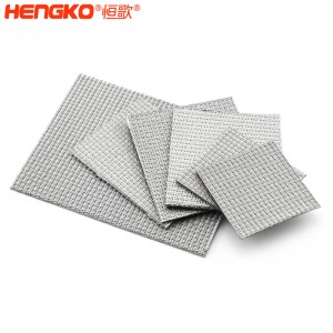 源頭廠家供應不銹鋼五層燒結網濾板耐腐蝕，應用于泥沙污水處理