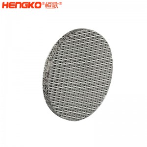 恒歌定制不銹鋼過(guò)濾片批發(fā),燒結(jié)不銹鋼過(guò)濾網(wǎng)片耐高溫耐腐蝕