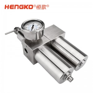 316不銹鋼材質(zhì)半導(dǎo)體氣動油霧分離三聯(lián)件氣源處理器