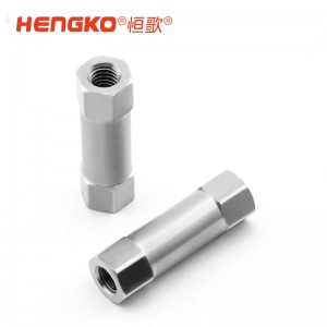 恒歌一體式接頭阻尼液壓過渡接頭體帶節流小孔阻尼限流閥過濾器