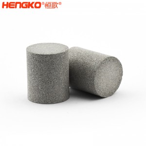 廠家生產多尺寸不銹鋼粉末燒結濾筒，堅固耐用壽命長用于流量控制和均布