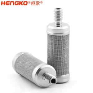 疫苗除菌不銹鋼過(guò)濾器 _316l不銹鋼0.2微米不銹鋼濾芯